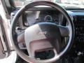 Dark Slate Gray 2006 Jeep Wrangler X 4x4 Steering Wheel