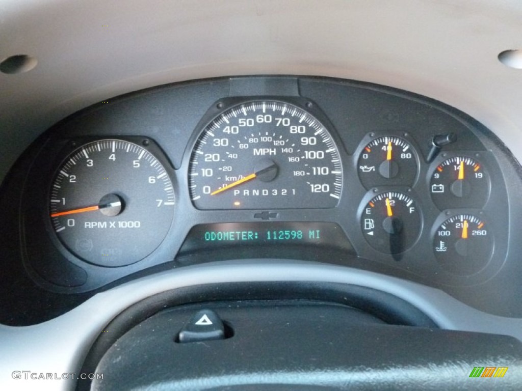 2008 Chevrolet TrailBlazer LT 4x4 Gauges Photo #62767274
