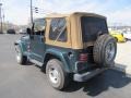 2000 Forest Green Pearl Jeep Wrangler Sahara 4x4  photo #7