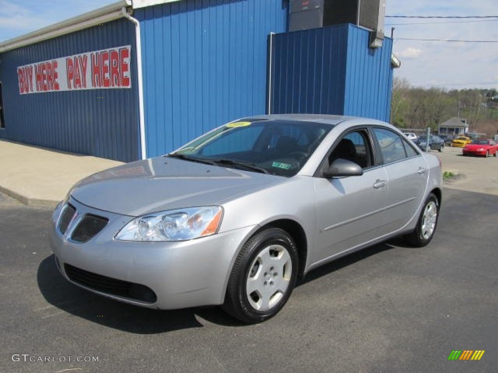 2006 G6 Sedan - Liquid Silver Metallic / Ebony photo #1