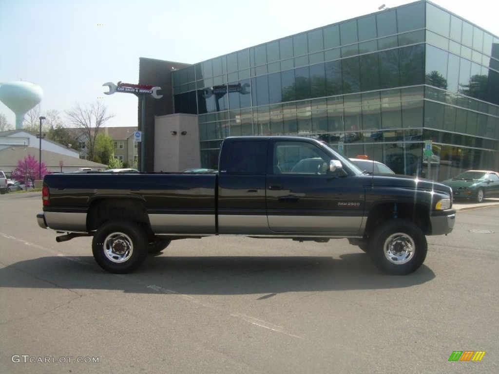 1997 Ram 2500 Laramie Extended Cab 4x4 - Black / Gray photo #1