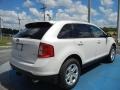 White Platinum Tri-Coat 2013 Ford Edge SEL Exterior