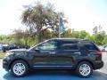 2012 Tuxedo Black Metallic Ford Explorer XLT EcoBoost  photo #2