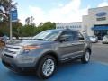 2012 Sterling Gray Metallic Ford Explorer XLT EcoBoost  photo #1