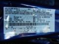 SN: Sonic Blue Metallic 2012 Ford Focus SE 5-Door Color Code