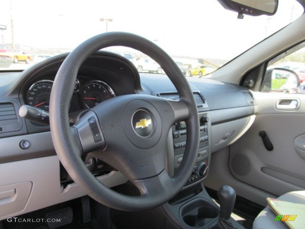 2009 Chevrolet Cobalt LS Coupe Gray Steering Wheel Photo #62769468