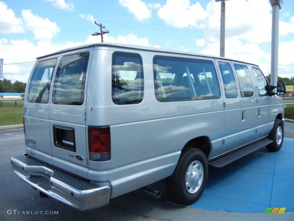 Ingot Silver Metallic 2012 Ford E Series Van E350 XLT Extended Passenger Exterior Photo #62769735