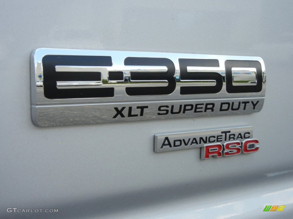 2012 Ford E Series Van E350 XLT Extended Passenger Marks and Logos Photo #62769741