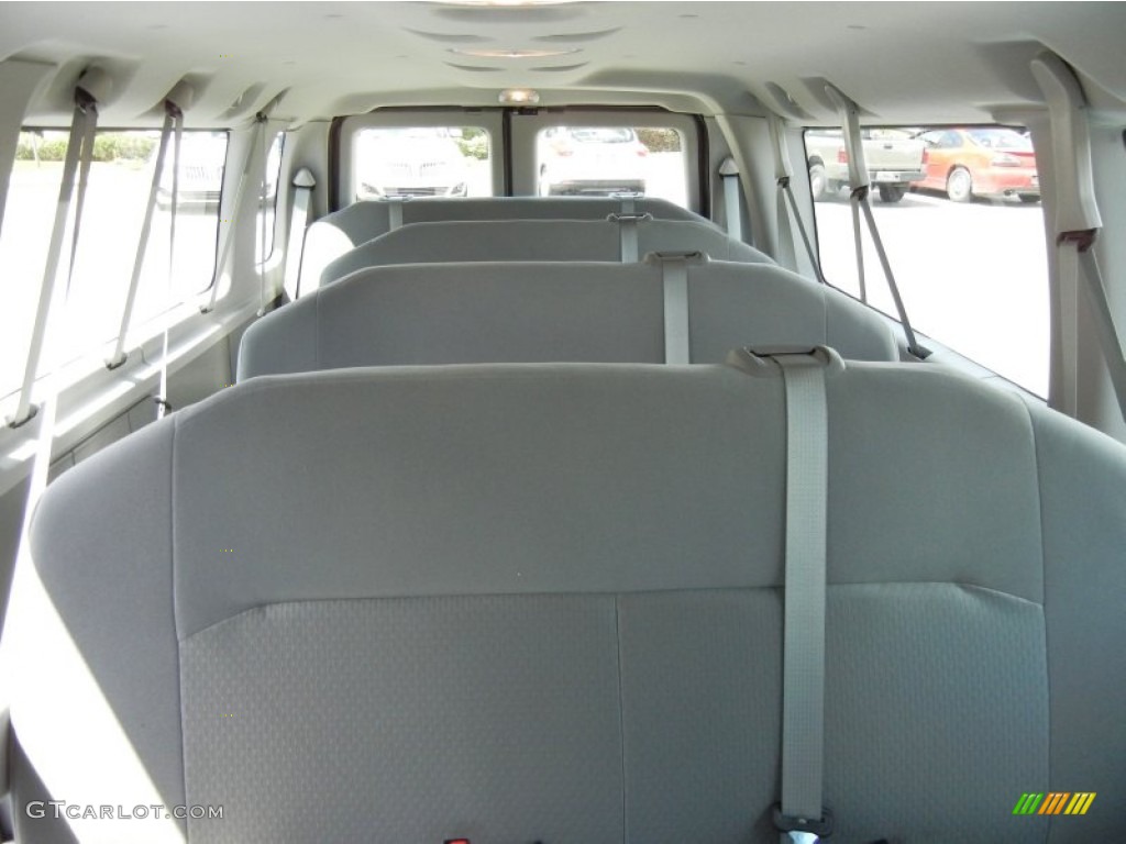 Medium Flint Interior 2012 Ford E Series Van E350 XLT Extended Passenger Photo #62769759