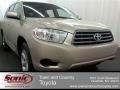 Sandy Beach Metallic 2009 Toyota Highlander V6
