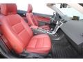 Cranberry Leather/Off Black Front Seat Photo for 2011 Volvo C70 #62769879