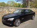 2009 Black Sapphire Metallic BMW 7 Series 750i Sedan  photo #3