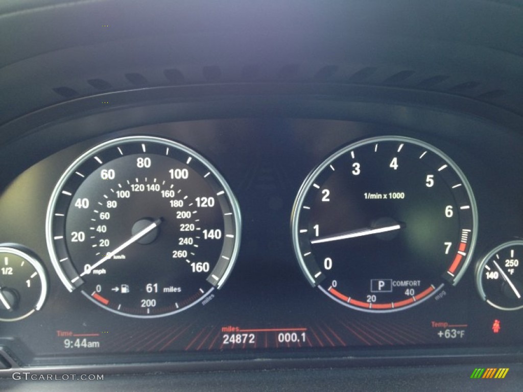 2009 BMW 7 Series 750i Sedan Gauges Photo #62770329