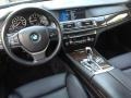 Black Nappa Leather Dashboard Photo for 2009 BMW 7 Series #62770386