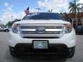 2011 White Suede Ford Explorer XLT  photo #14