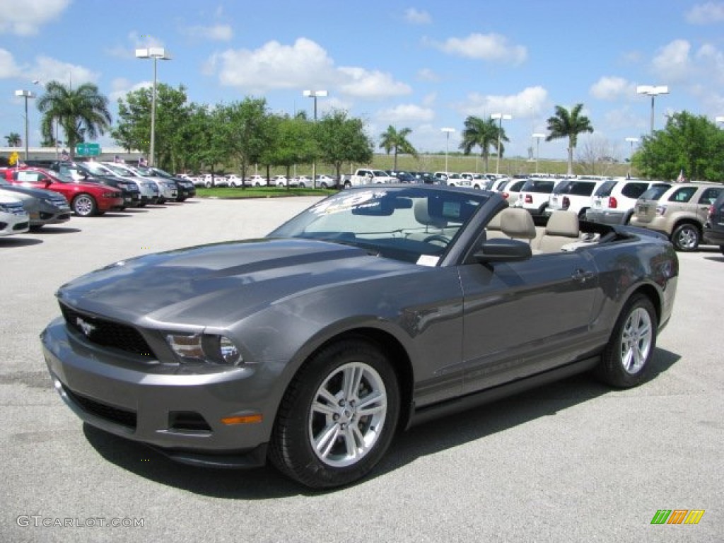 Sterling Gray Metallic 2011 Ford Mustang V6 Convertible Exterior Photo #62771172