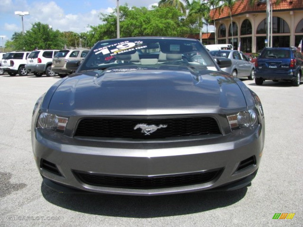 Sterling Gray Metallic 2011 Ford Mustang V6 Convertible Exterior Photo #62771184