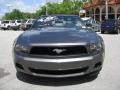 2011 Sterling Gray Metallic Ford Mustang V6 Convertible  photo #13