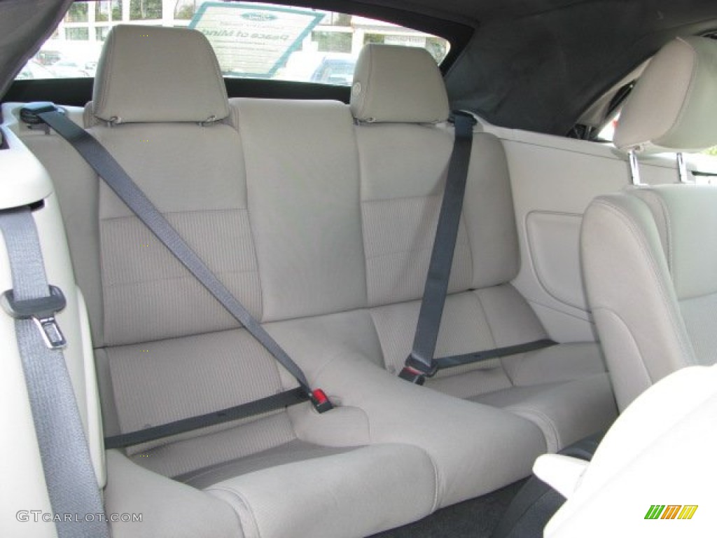 2011 Ford Mustang V6 Convertible Rear Seat Photo #62771219
