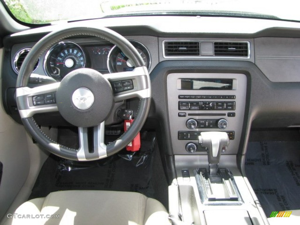 2011 Ford Mustang V6 Convertible Stone Dashboard Photo #62771229