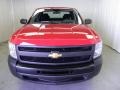 2012 Victory Red Chevrolet Silverado 1500 Work Truck Extended Cab  photo #2