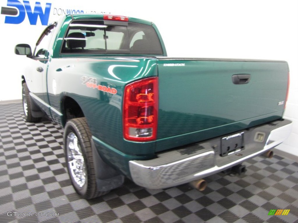 2004 Ram 1500 ST Regular Cab 4x4 - Timberline Green Pearl Coat / Dark Slate Gray photo #3