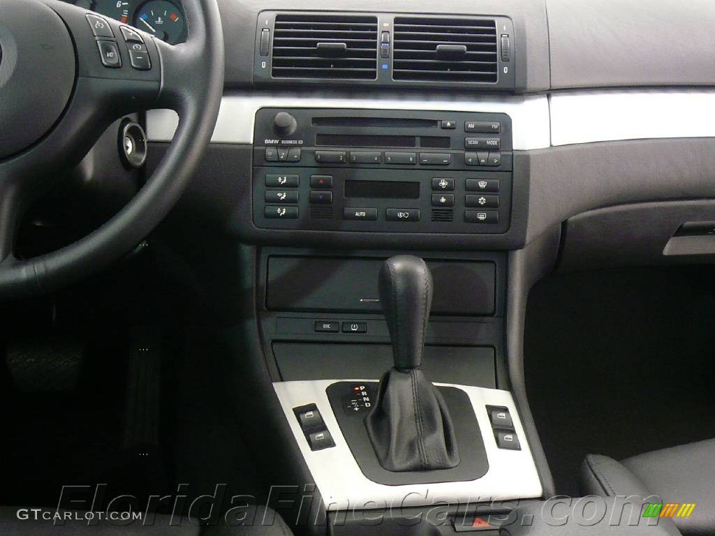2005 3 Series 325i Coupe - Titanium Silver Metallic / Black photo #16
