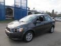 2012 Cyber Gray Metallic Chevrolet Sonic LT Sedan  photo #1