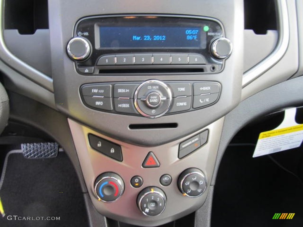 2012 Chevrolet Sonic LT Sedan Controls Photo #62774592