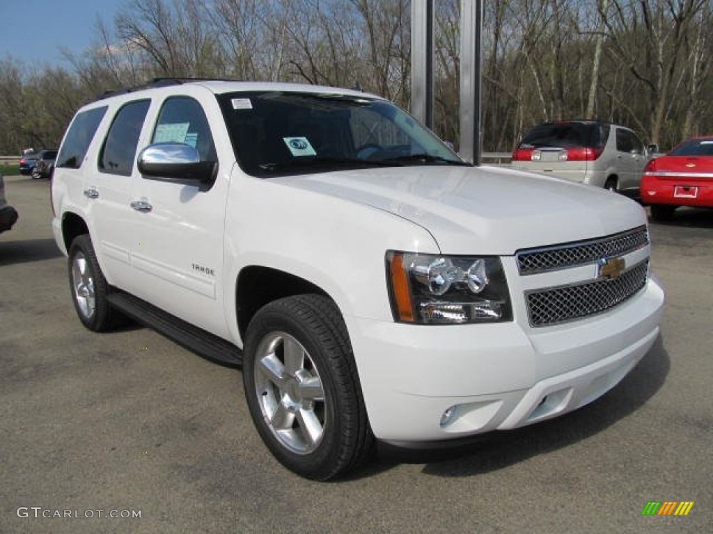 Summit White 2012 Chevrolet Tahoe LT 4x4 Exterior Photo #62774802