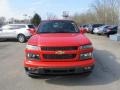 2012 Inferno Orange Metallic Chevrolet Colorado LT Extended Cab 4x4  photo #6