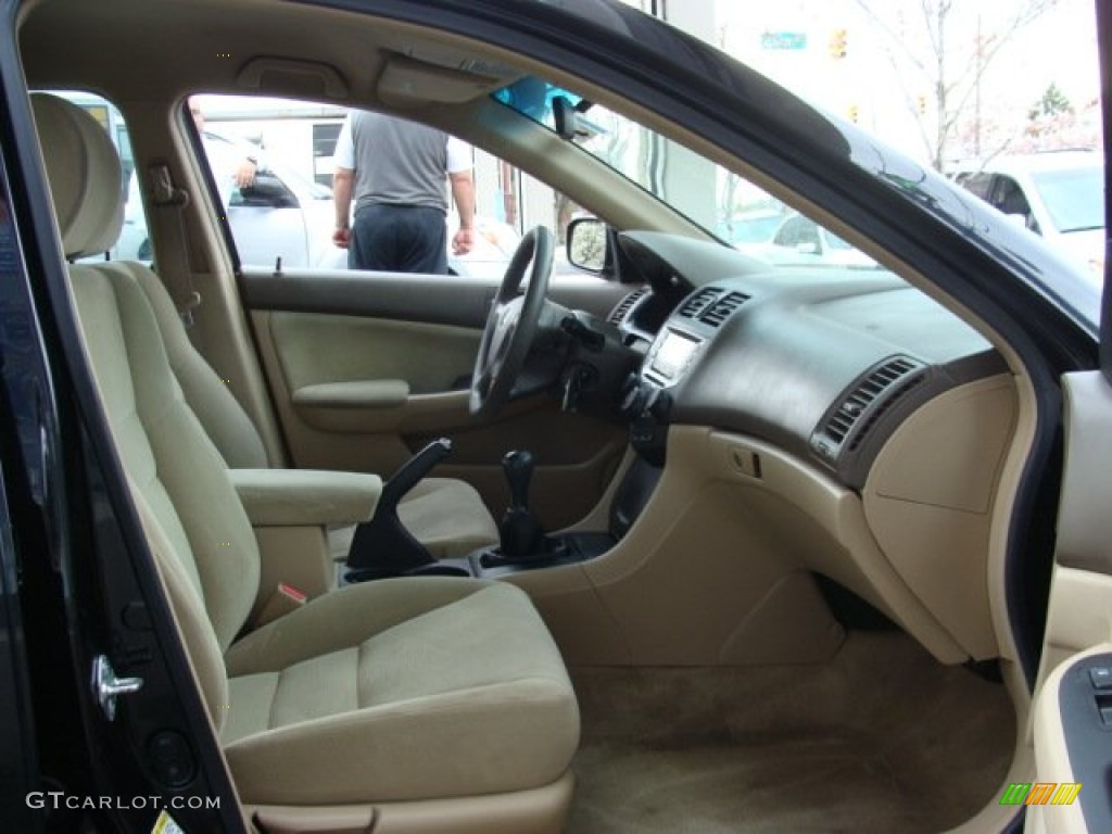 2006 Accord LX Sedan - Nighthawk Black Pearl / Ivory photo #8