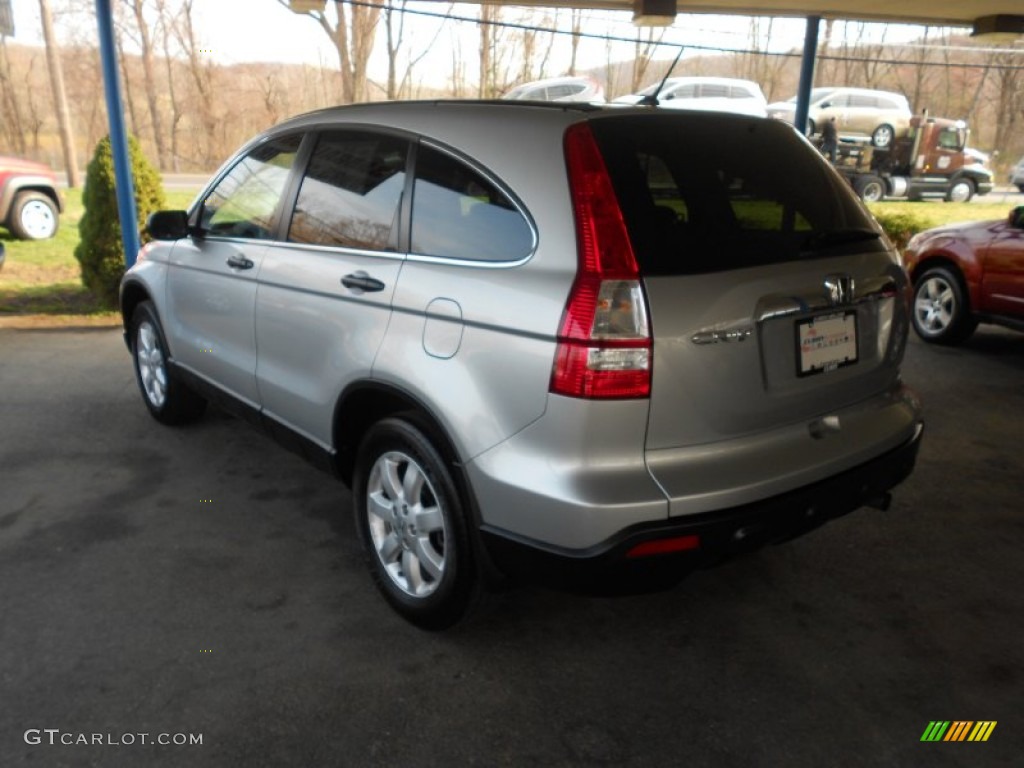 2009 CR-V EX 4WD - Alabaster Silver Metallic / Black photo #2