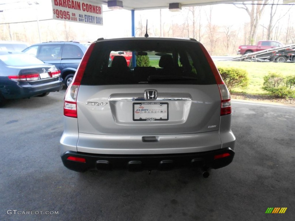 2009 CR-V EX 4WD - Alabaster Silver Metallic / Black photo #29