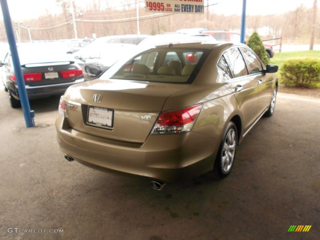 2010 Accord EX-L V6 Sedan - Bold Beige Metallic / Ivory photo #29