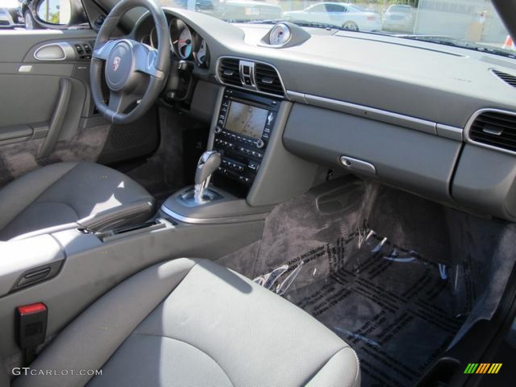 2009 Porsche 911 Carrera S Cabriolet Stone Grey Dashboard Photo #62777745