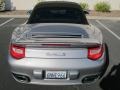 2011 GT Silver Metallic Porsche 911 Turbo S Cabriolet  photo #7