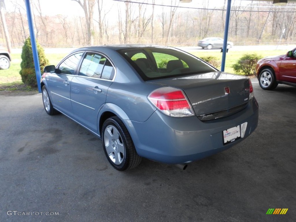2007 Aura XE - Ocean Mist Metallic / Gray photo #2