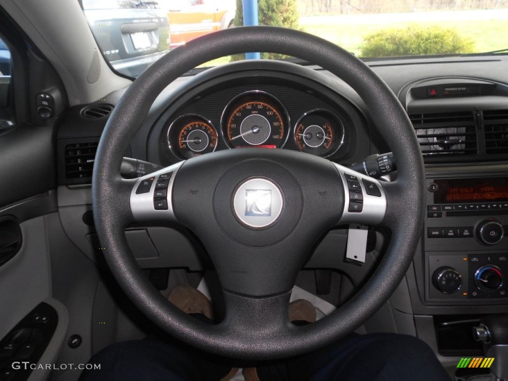 2007 Aura XE - Ocean Mist Metallic / Gray photo #17