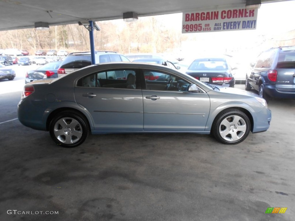 2007 Aura XE - Ocean Mist Metallic / Gray photo #28