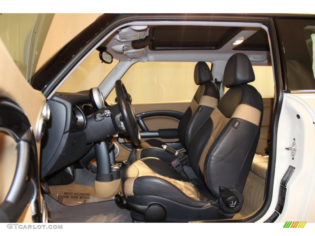 Cordoba Beige Interior 2004 Mini Cooper S Hardtop Photo #62778801