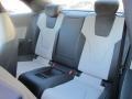 2012 Audi S5 Pearl Silver Interior Rear Seat Photo