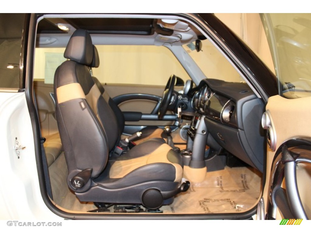 Cordoba Beige Interior 2004 Mini Cooper S Hardtop Photo #62778870