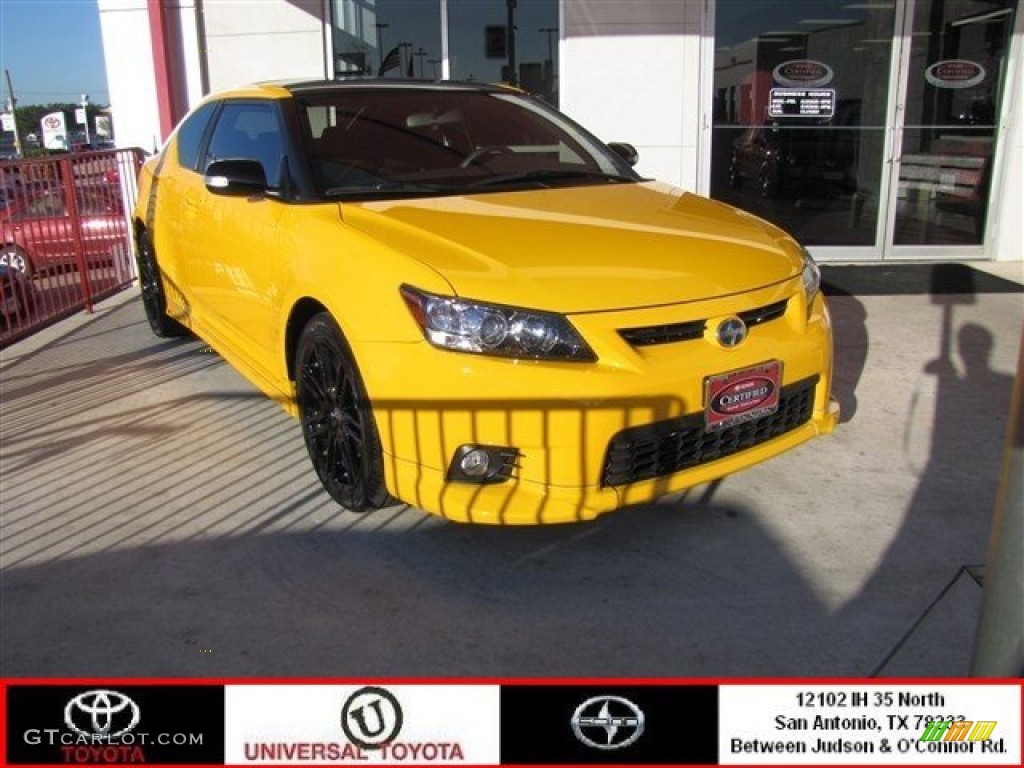 High Voltage Yellow Scion tC