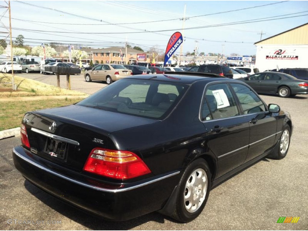 Nighthawk Black 2001 Acura RL 3.5 Exterior Photo #62779380