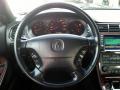 2001 Acura RL Ebony Interior Steering Wheel Photo