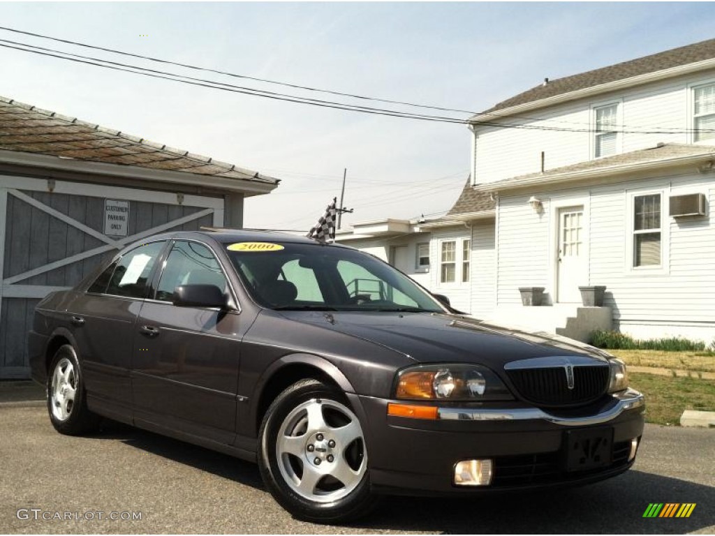 2000 LS V8 - Midnight Grey Metallic / Light Graphite photo #1
