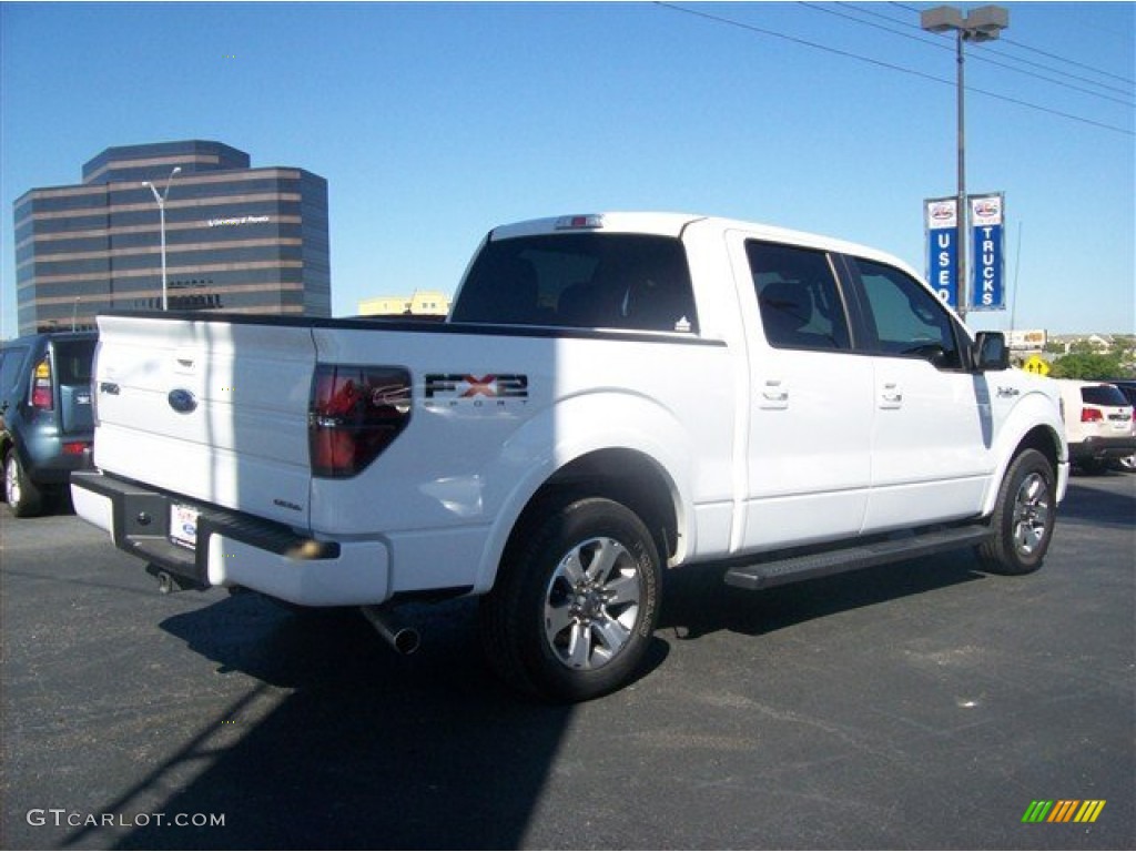 2011 F150 FX2 SuperCrew - Oxford White / Black photo #3