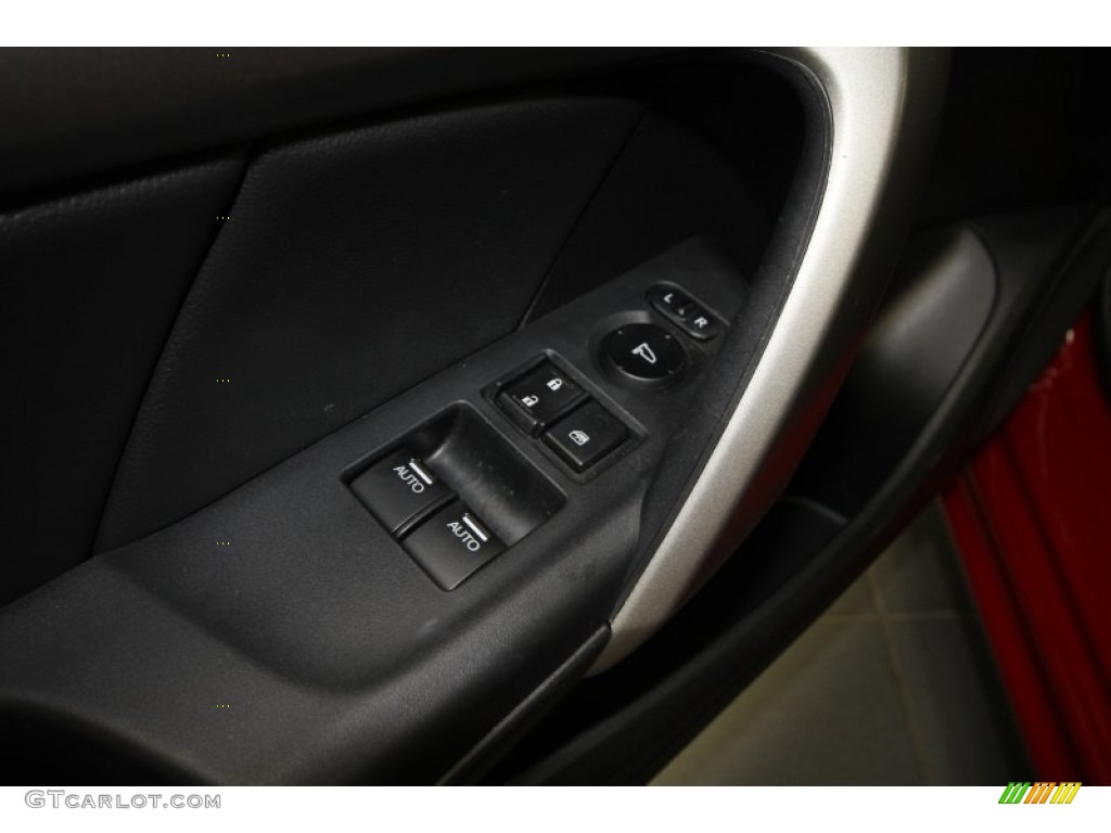 2011 Accord EX-L V6 Coupe - San Marino Red / Black photo #19