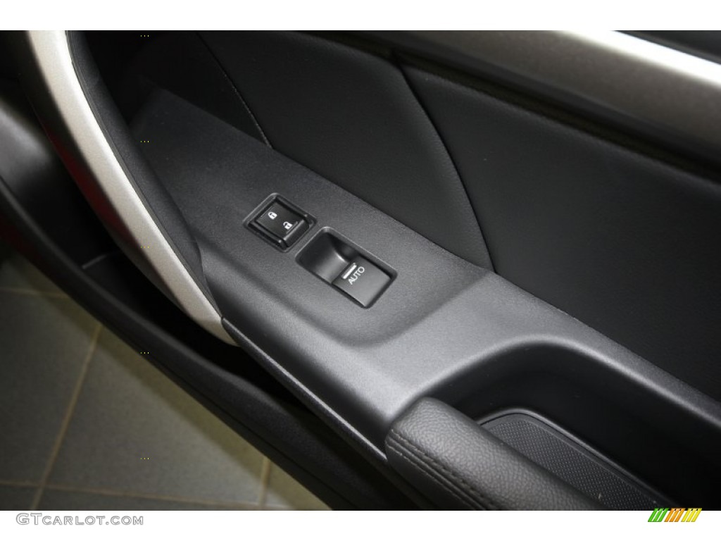 2011 Accord EX-L V6 Coupe - San Marino Red / Black photo #38